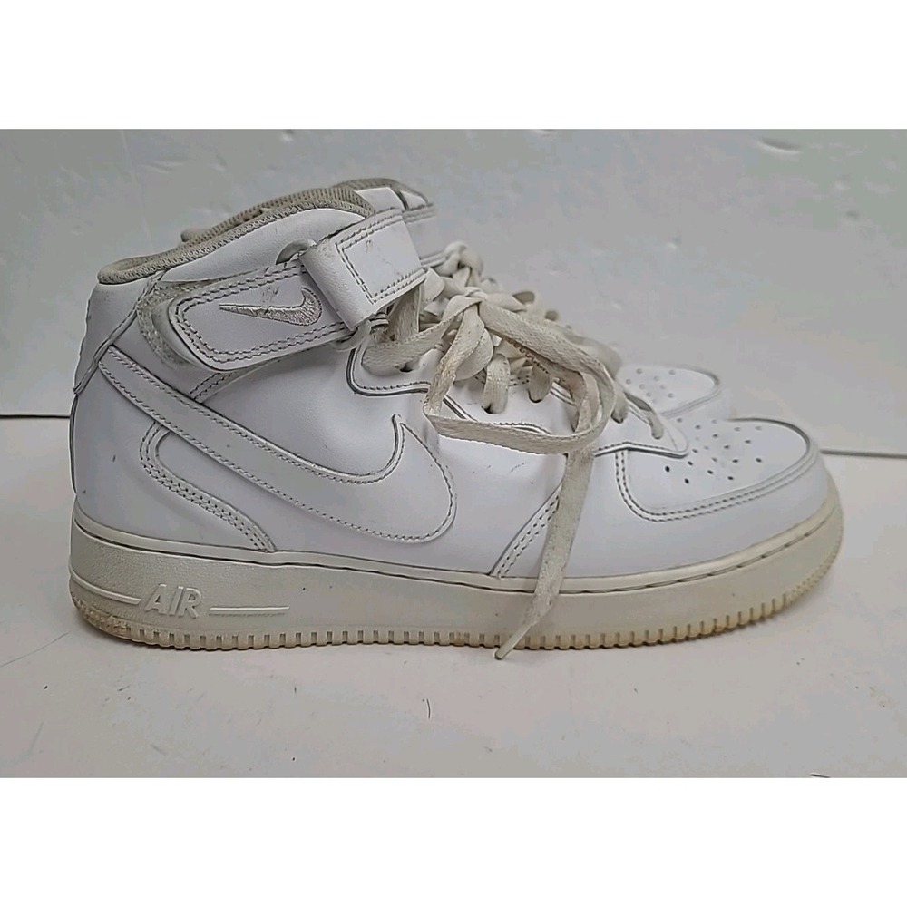 Nike Air Force 1‎ Mid Sneakers Men's Shoes White/White 315123-111 Size 11